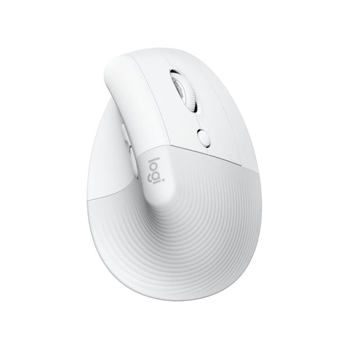 Ergonomisk Optisk Mus Logitech 910-006477 Vit 4000 dpi