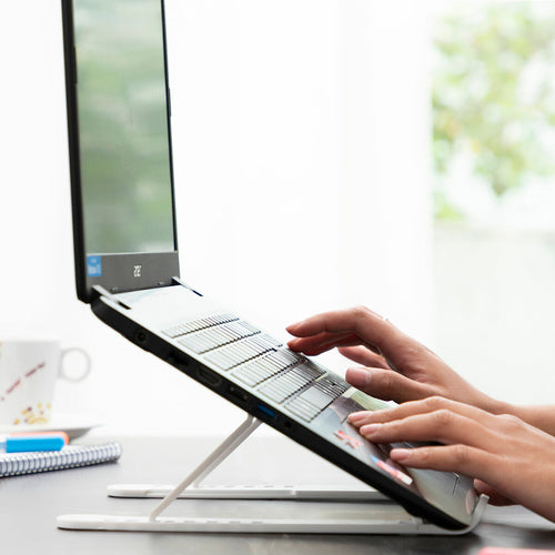 Hopfällbart och justerbart Laptopstativ - Flappot