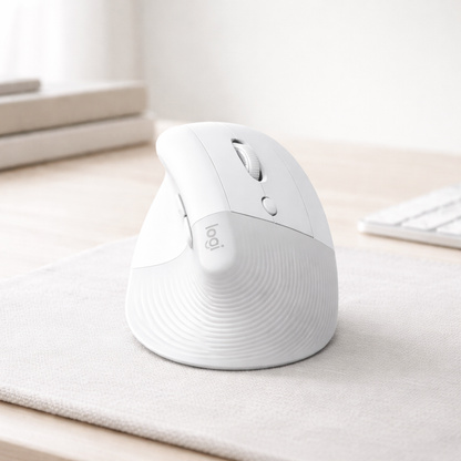 Ergonomisk Optisk Mus Logitech 910-006477 Vit 4000 dpi